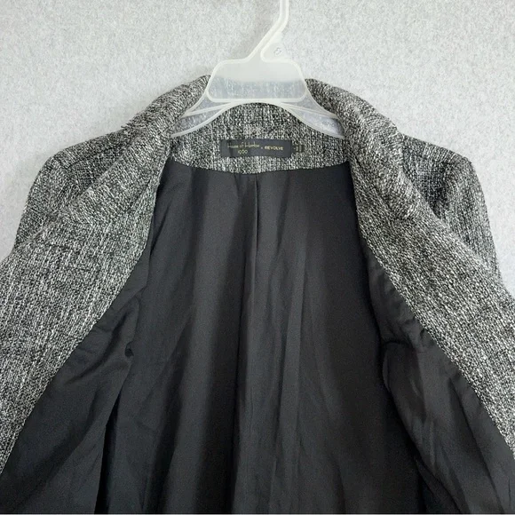House of Harlow X Revolve Jacket Womens Small Black White Silver Blazer Holiday